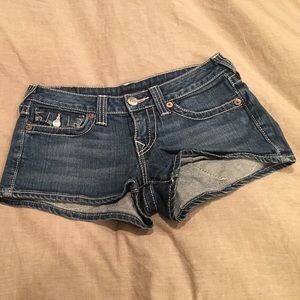 True Religion Jean Shorts